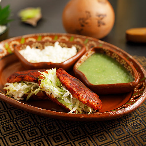 Pambazos de Papa con Chorizo